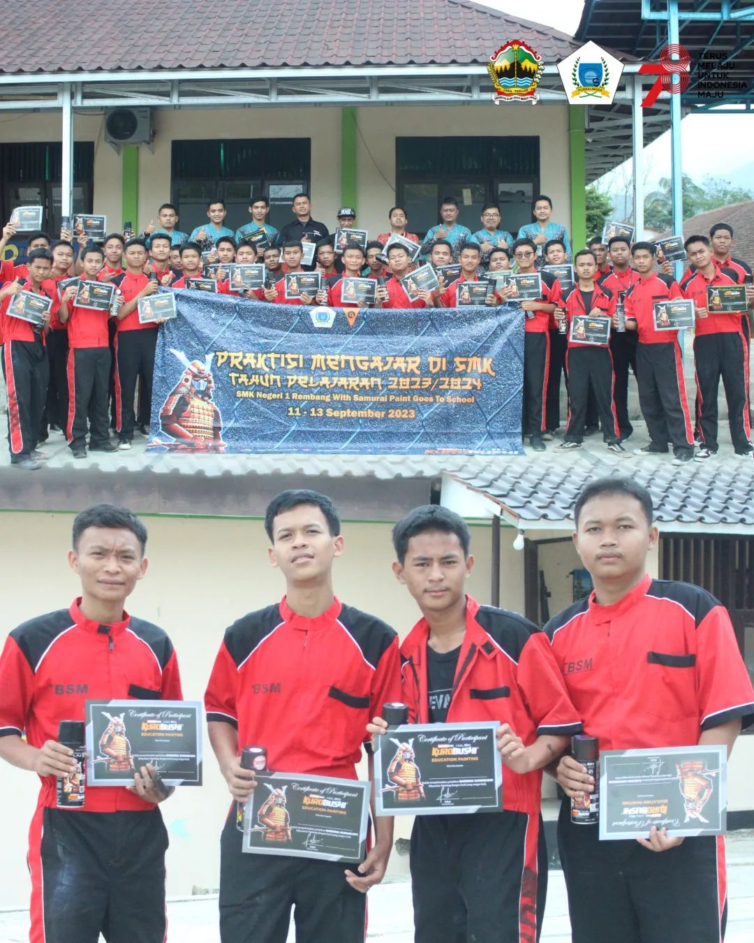 Guru Tamu TBSM bersama PT Samurai Kurobushi Indonesia