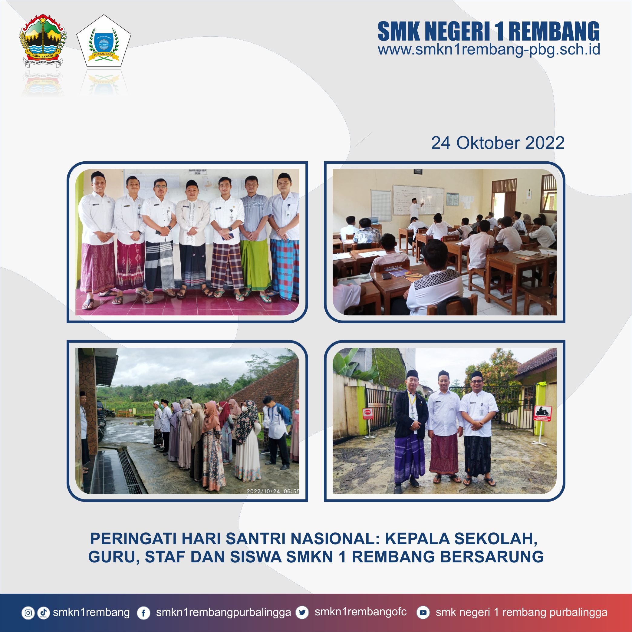 Hari Santri Bersarung