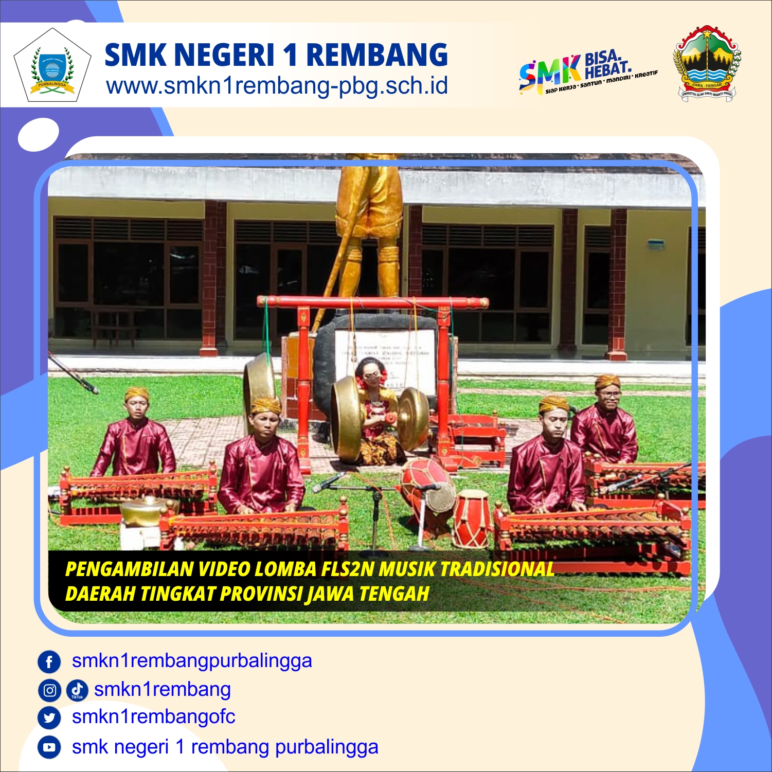 PEBGAMBILAN VIDEO LOMBA FLS2N MUSIK TRADISIONAL