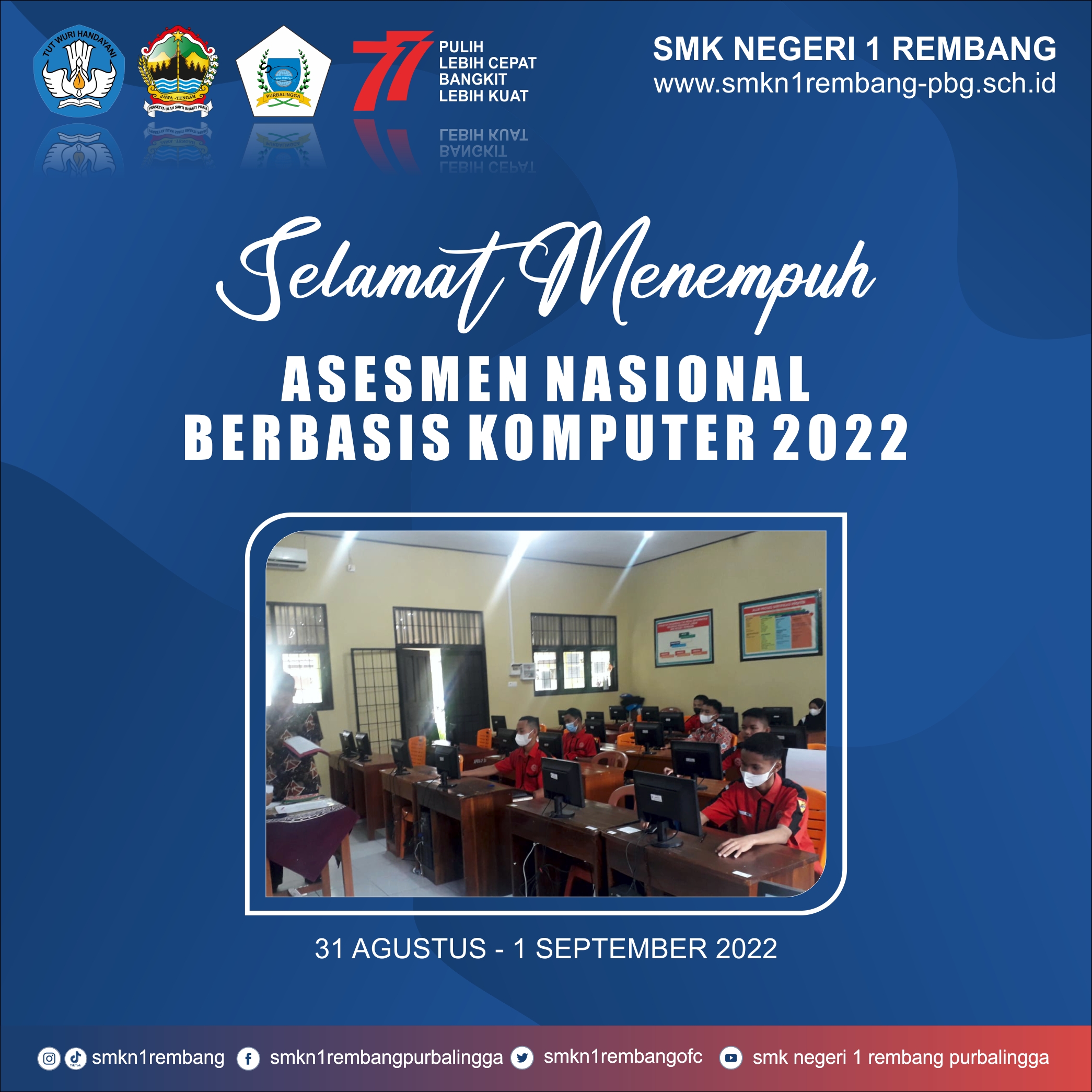 Selamat Menempuh ANBK 2022