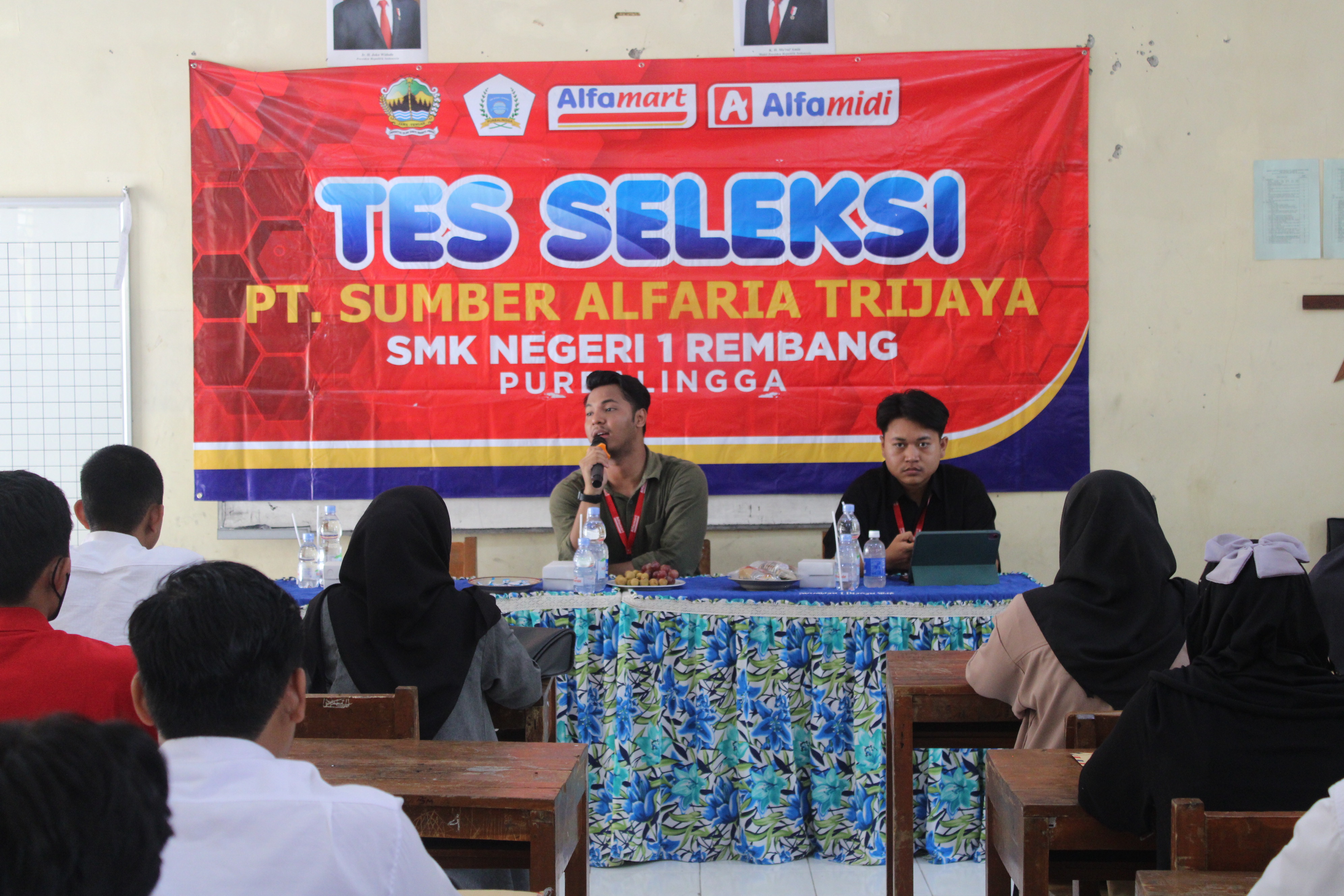 SELEKSI ALFARIA JAYA DI SMK NEGERI 1 REMBANG