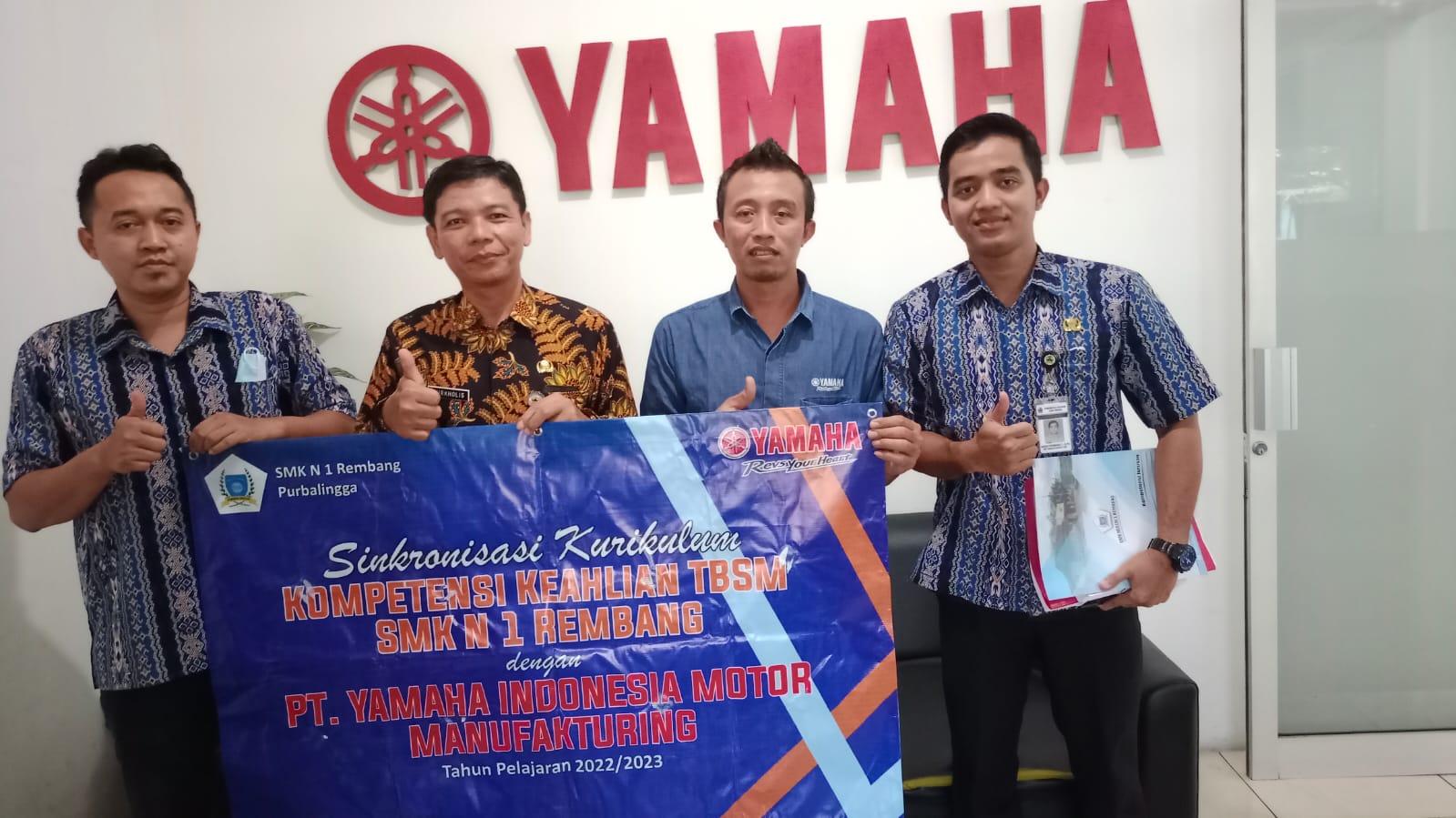 Sinkronisasi Kurikulum TBSM dengan PT. YAMAHA INDONESIA MOTOR MANUFAKTURIN