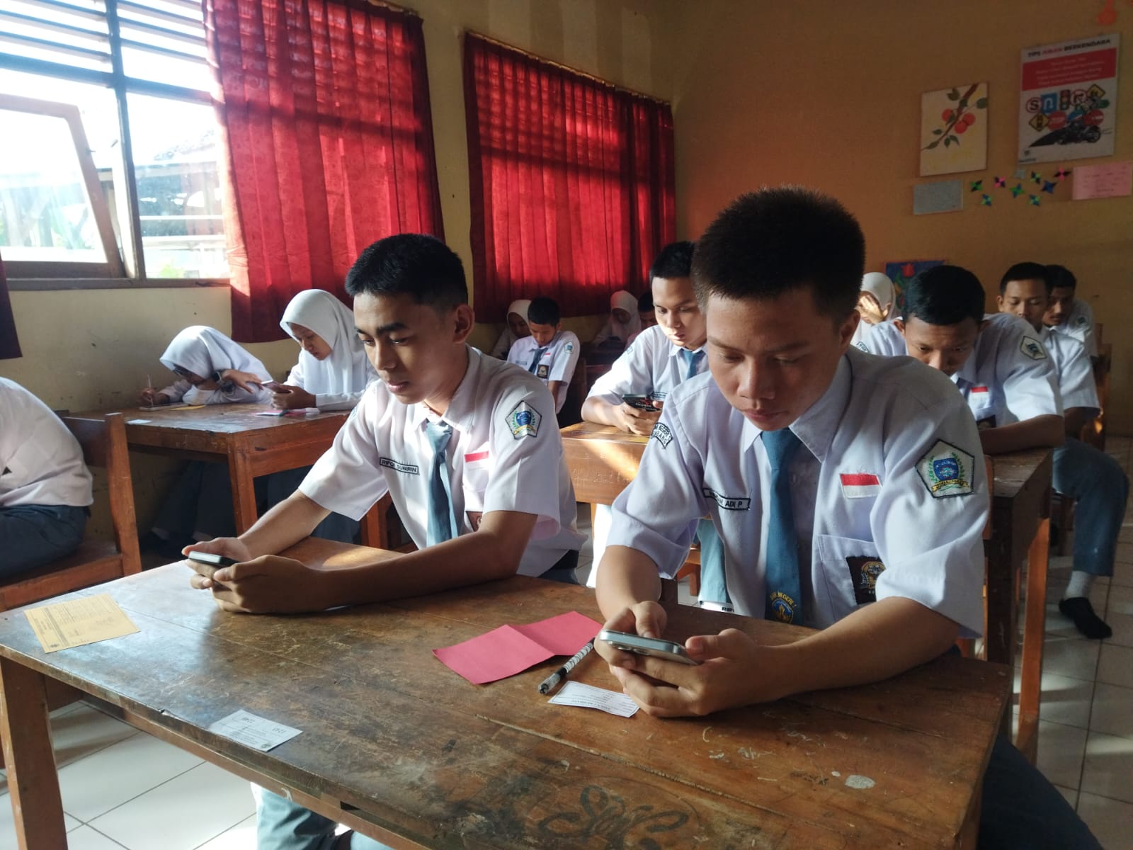 SMK NEGERI 1 REMBANG melakukan kegiatan ASTS dan PAT tahun ajaran 2023/2024
