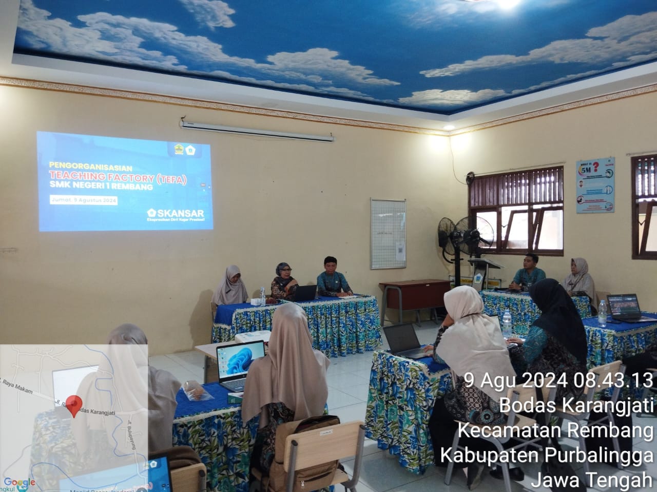 WORKSHOP PENGORGANISASIAN TEACHING FACTORY (TEFA) PEMASARAN BISNIS DIGITAL